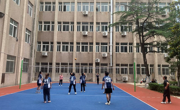 公司工会举办师生排球赛
